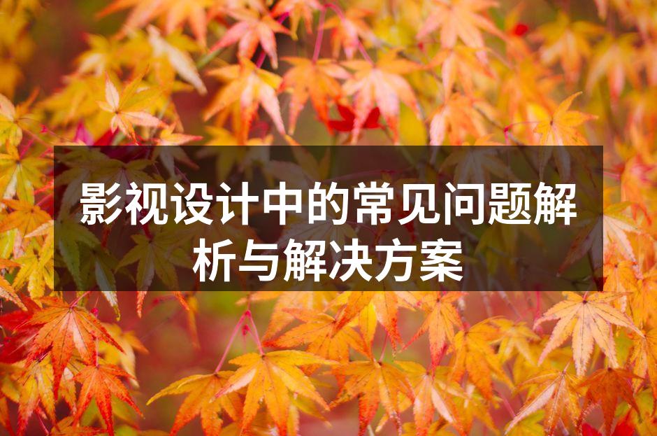 影视设计团队会议